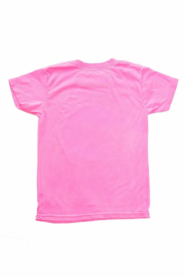 Kids KID039S AVIATOR NATION LAS VEGAS TEE 8211 NEON PINK Aviator Nation Kids KID039S AVIATOR NATION LAS VEGAS TEE 8211 NEON PINK Aviator Nation
