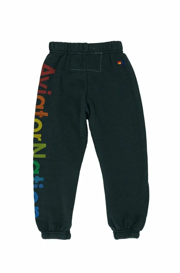 Kids KID039S AVIATOR NATION SWEATPANTS 8211 CHARCOAL Aviator Nation Kids KID039S AVIATOR NATION SWEATPANTS 8211 CHARCOAL Aviator Nation