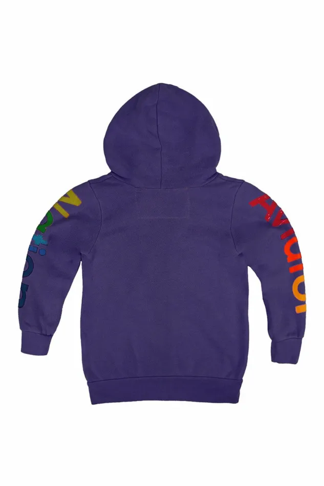Kids KID039S AVIATOR NATION VAIL ZIP HOODIE 8211 PURPLE Aviator Nation Kids KID039S AVIATOR NATION VAIL ZIP HOODIE 8211 PURPLE Aviator Nation