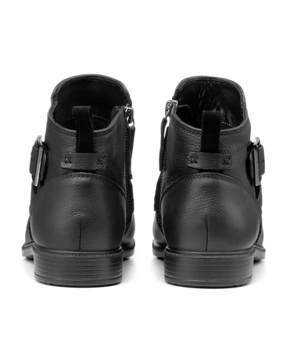 Kingsley Boots Black Women Hotter Ankle Boots