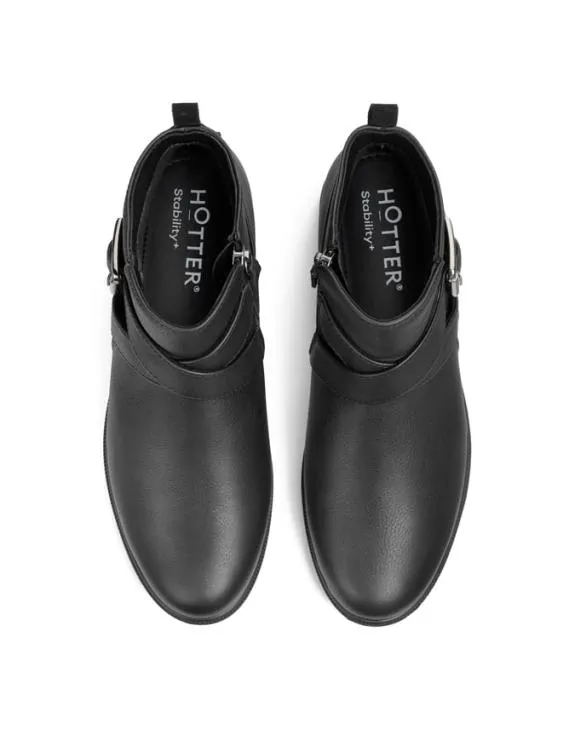 Kingsley Boots Black Women Hotter Ankle Boots