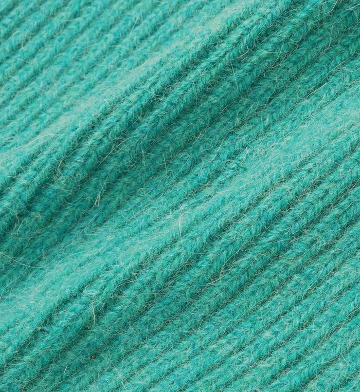 Knitwear Women Sporty and Rich SRC Wool Beanie 8211 Spring GreenWhite