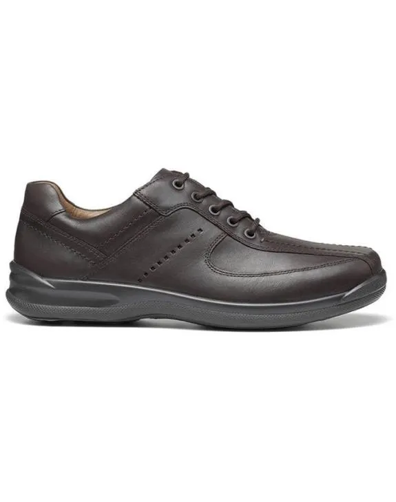 Lance Shoes Dark Brown Mens Hotter Smart and Formal Shoes