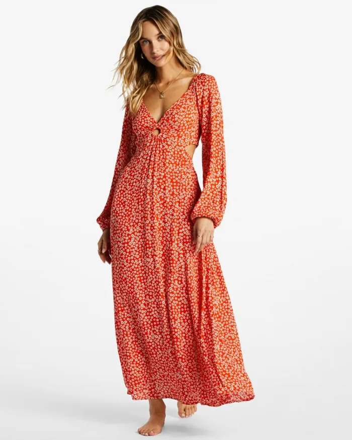 Last Call Maxi Dress Fire Side Women Billabong Maxi Dresses