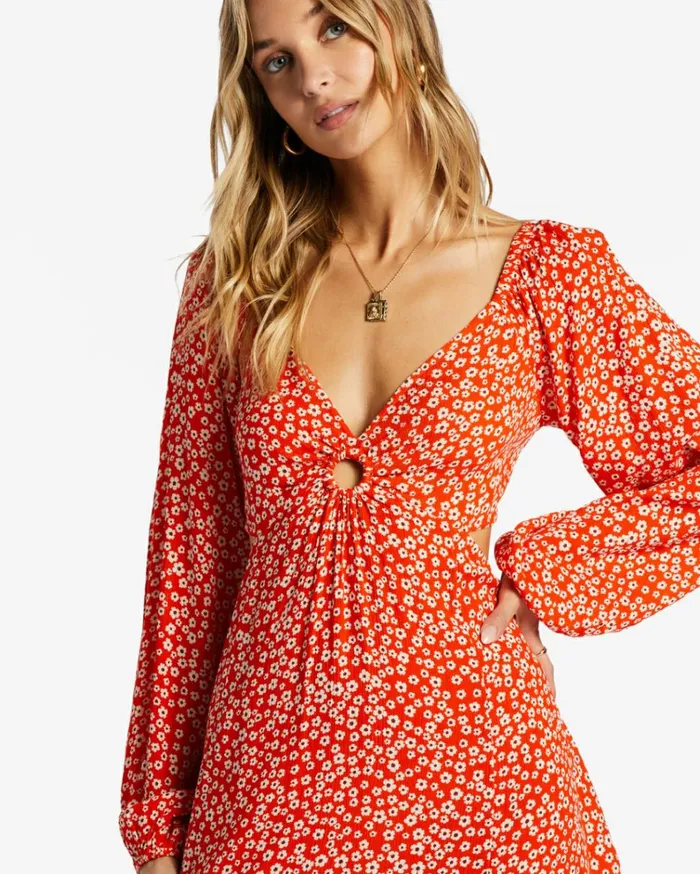 Last Call Maxi Dress Fire Side Women Billabong Maxi Dresses