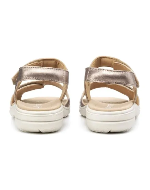 Leah II Sandals Rose Gold Women Hotter Flat Sandals