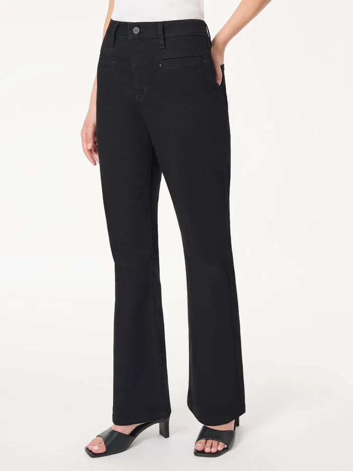 Lexington High Rise Flare Jeans Onyx Wash Women Jones New York Denim Lexington High Rise Flare Jeans Onyx Wash Women Jones New York Denim