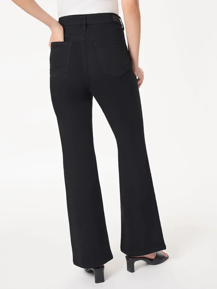 Lexington High Rise Flare Jeans Onyx Wash Women Jones New York Denim Lexington High Rise Flare Jeans Onyx Wash Women Jones New York Denim