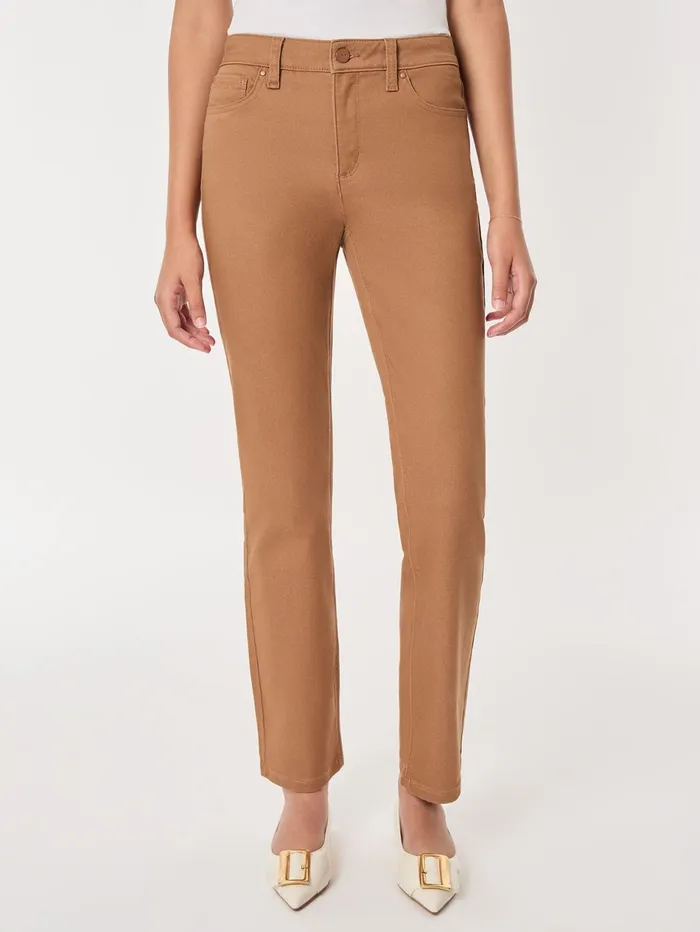 Lexington Straight Leg Jeans Caramel Women Jones New York Straight Leg Jeans