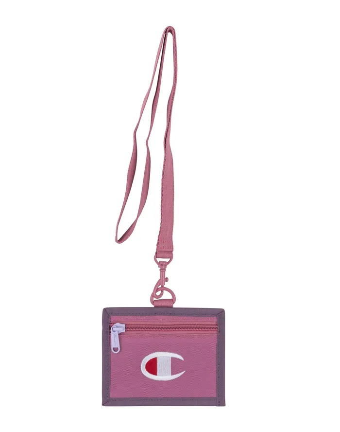Lifeline Lanyard Pouch Pink MenWomen Champion Bags and Backpacks