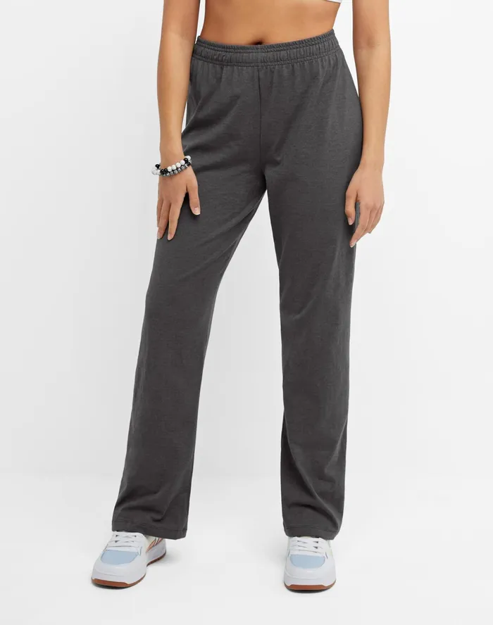 Lightweight Lounge Pants C Logo 315034 Granite Heather Women Champion Pants