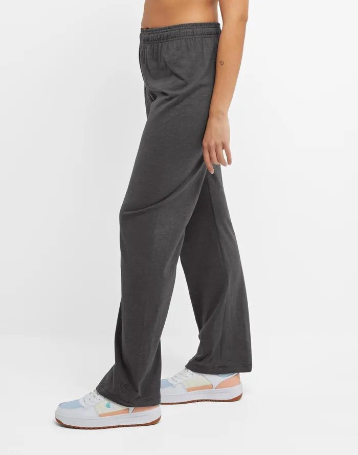 Lightweight Lounge Pants C Logo 315034 Granite Heather Women Champion Pants