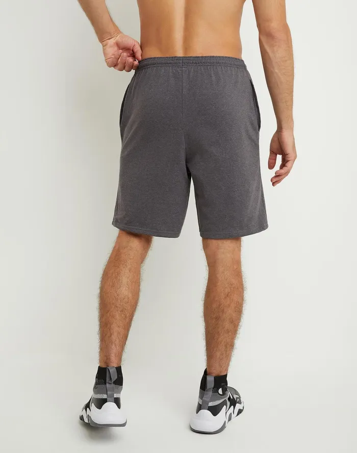 Lightweight Lounge Shorts Graphic C Logo 9034 Granite Heather Men Champion Shorts