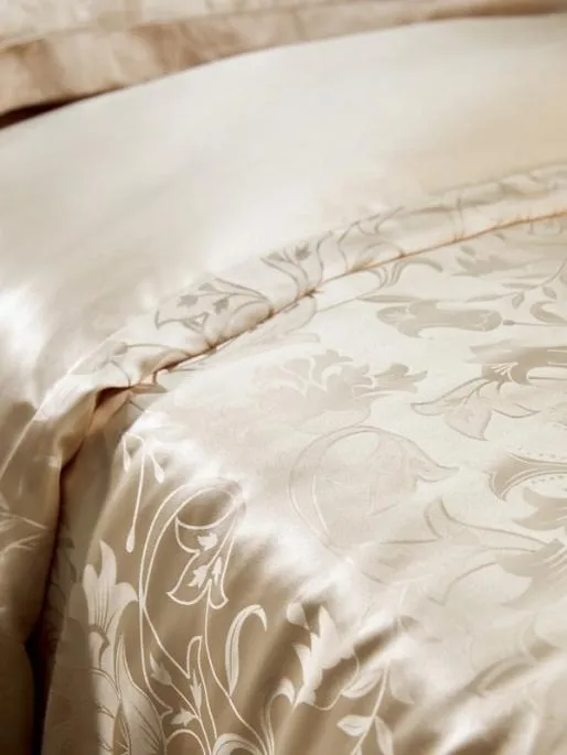 Lilysilk 100 Mulberry Silk Duvet Cover With Lily Jacquard Home Silk Duvet Covers
