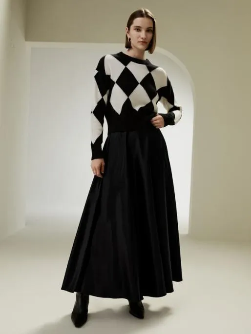 Lilysilk Aline Silk Maxi Skirt Women Bottoms