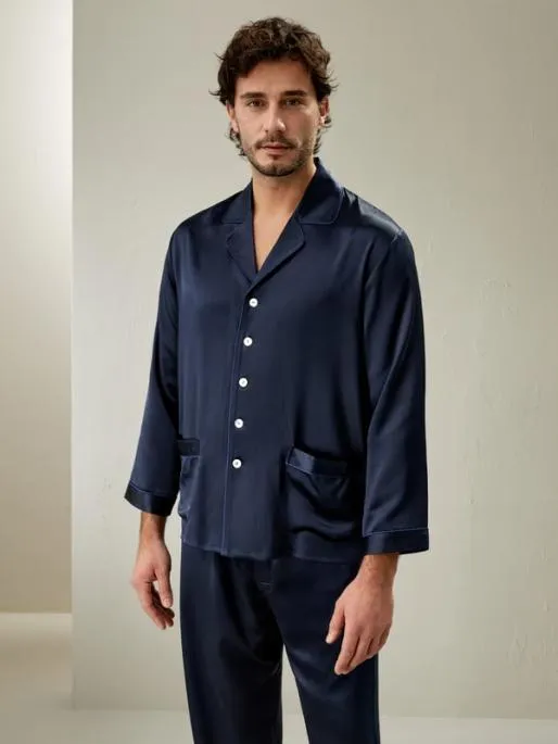Lilysilk Buy Mens Silk Pajamas Comfy Jammies Best Quality Men Pajamas