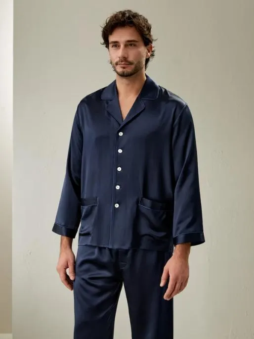 Lilysilk Buy Mens Silk Pajamas Comfy Jammies Best Quality Men Pajamas