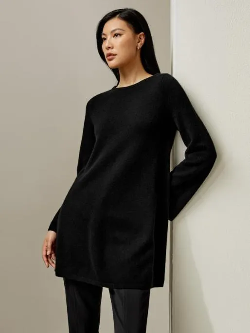 Lilysilk Cashmere Detachable Turtleneck Pullover Sweater Women Jumpsuits Knitwear