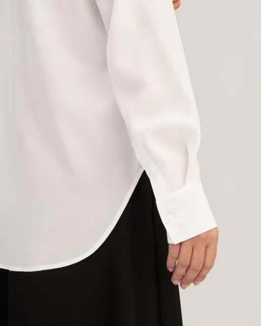 Lilysilk Casual Drop Shoulders Oversize Silk Shirt Women Women Essentials