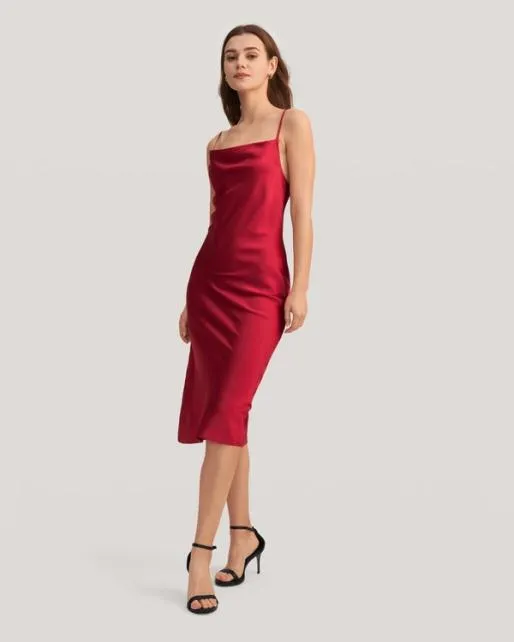 Lilysilk Lilysilk Cowl Neck Champagne Silk Slip Dress US Online Women Jumpsuits Dresses Lilysilk Lilysilk Cowl Neck Champagne Silk Slip Dress US Online Women Jumpsuits Dresses