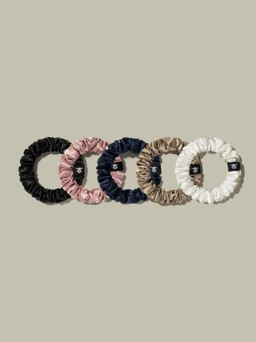 Lilysilk Soft Silk Small Scrunchie Women Silk Scrunchies
