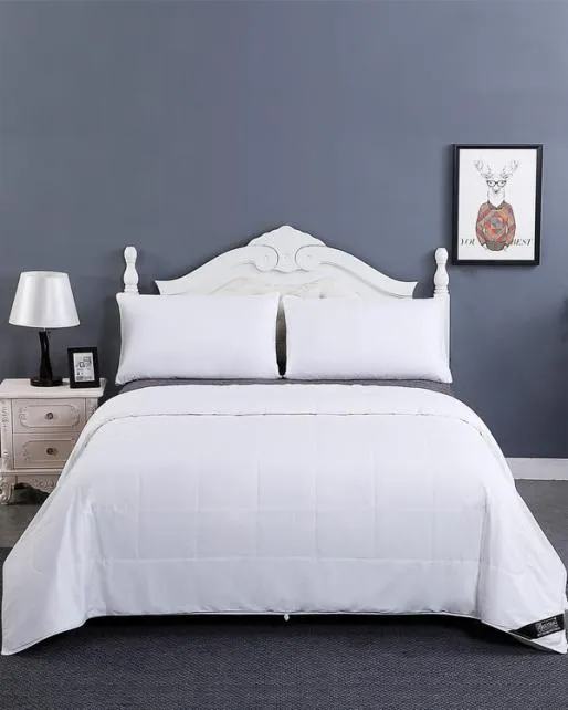 Lilysilk Washable Cotton Covered Silk Comforter Home Pillows Comforters
