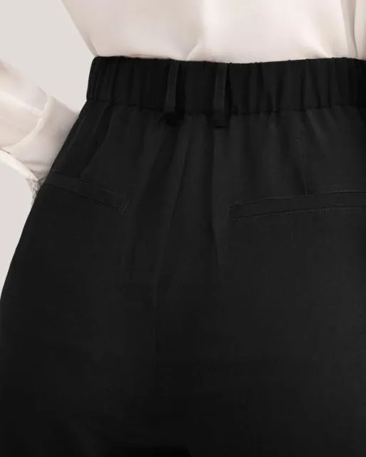 Lilysilk Women Tucked Tapered Silk Pants Women Bottoms
