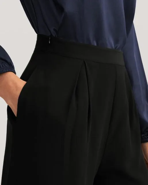 Lilysilk Womenx27s 100 Pure Silk Wide Leg Pants US Online Women Essentials