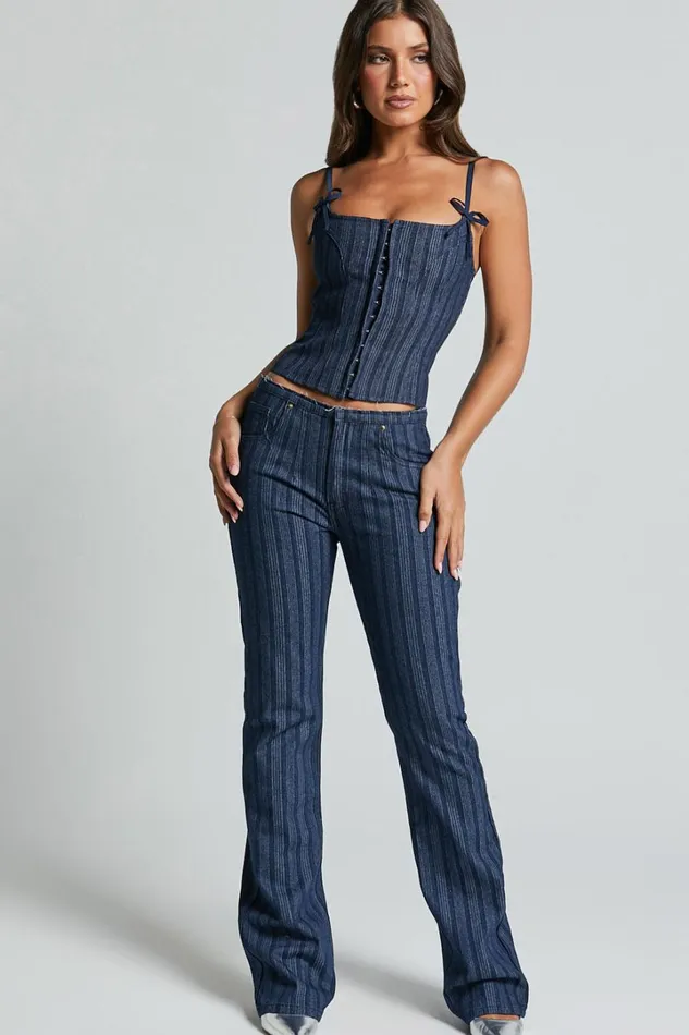 Lioness 8211 Charismatic Jean In Dark Denim Women Showpo Jeans