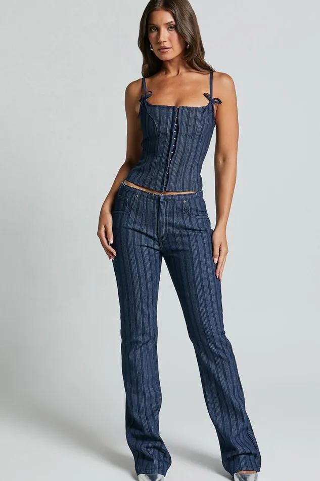Lioness 8211 Charismatic Jean In Dark Denim Women Showpo Jeans