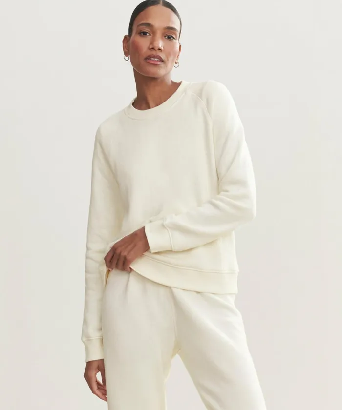 Lounge and Sweatshirts Women Jenni Kayne Saturday Sweatshirt Cream