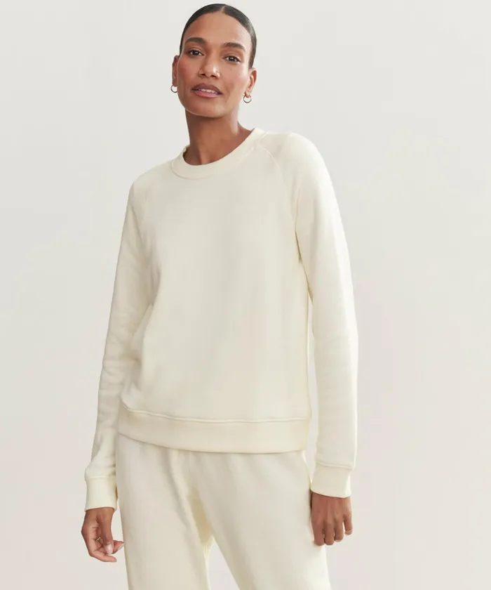 Lounge and Sweatshirts Women Jenni Kayne Saturday Sweatshirt Cream