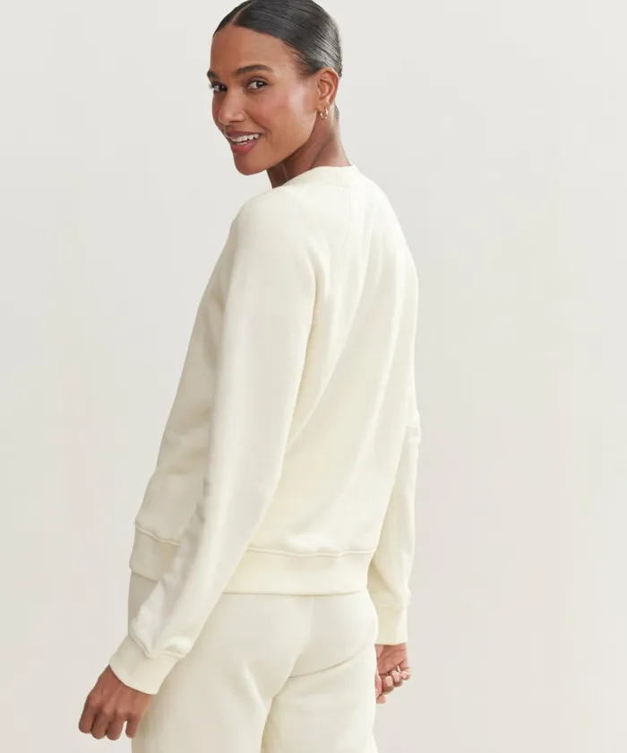 Lounge and Sweatshirts Women Jenni Kayne Saturday Sweatshirt Cream