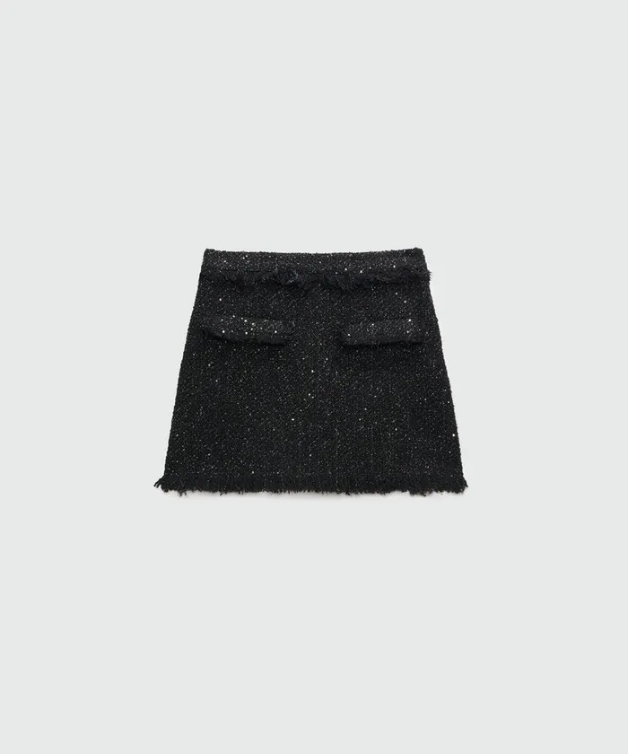 Lurex Tweed Miniskirt Women MSGM Skirts