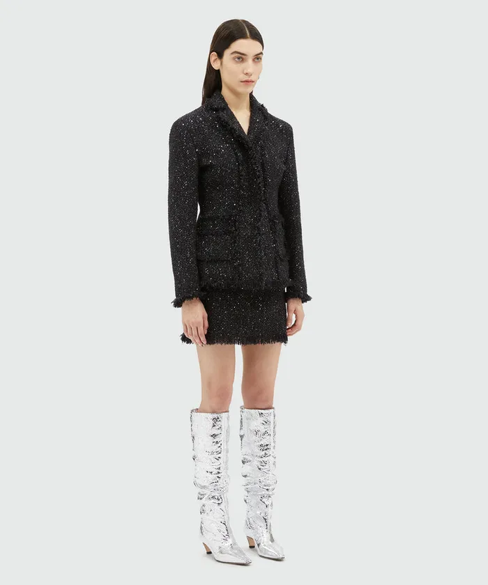 Lurex Tweed Miniskirt Women MSGM Skirts