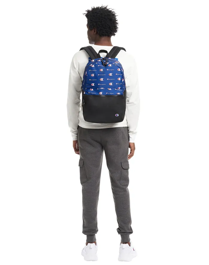Manuscript Backpack Bright Red MenKidsWomen Champion Bags and Backpacks