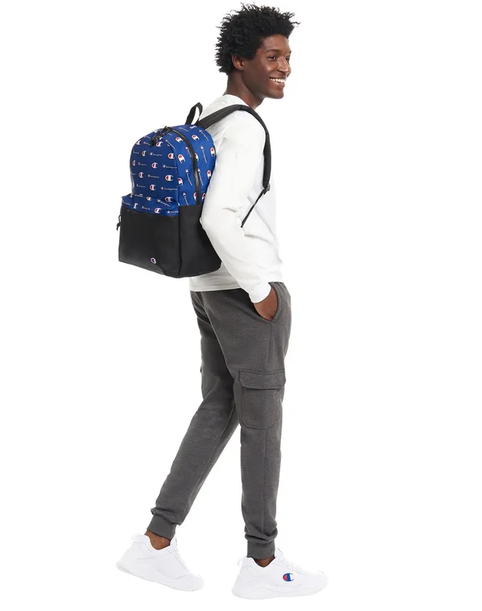Manuscript Backpack Bright Red MenKidsWomen Champion Bags and Backpacks