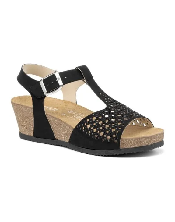 Melissa Sandals Black Women Hotter Evening and Smart