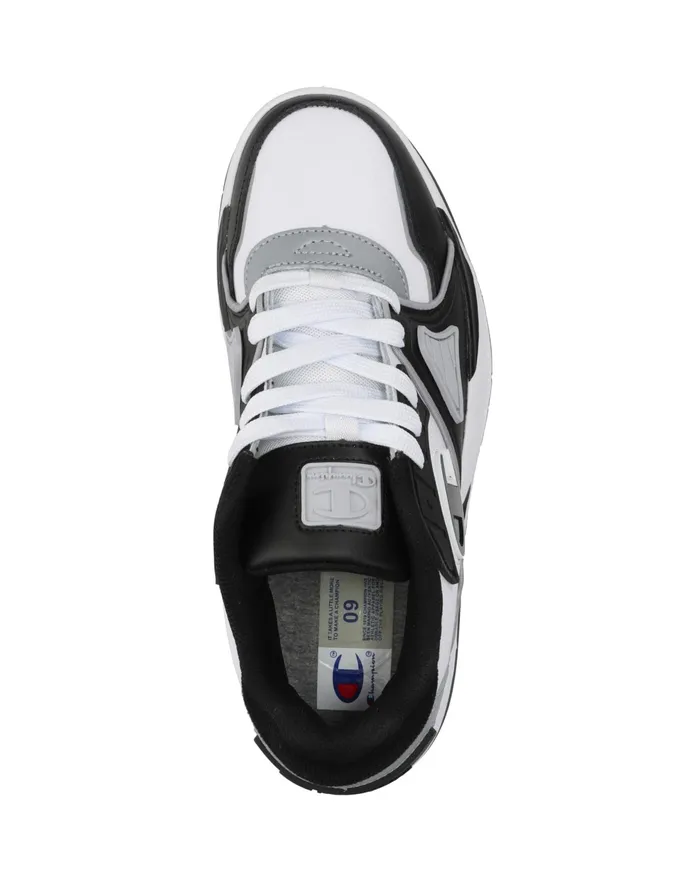 Men039S Rezone Drill Lo Shoes Whiteblackgrey Men Champion Court