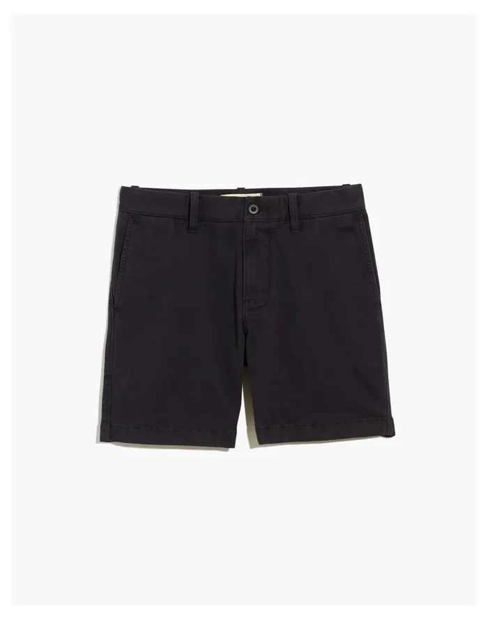 Men 7034 Chino Shorts Black Coal Madewell Shorts