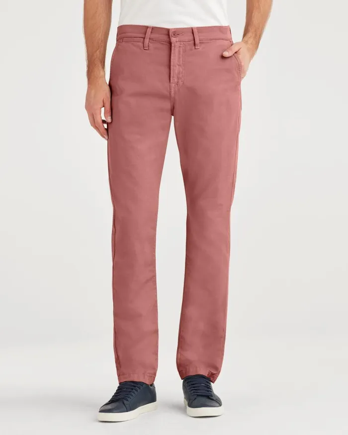 Men 7 For All Mankind Pants Slim Chino In Dusty Rose