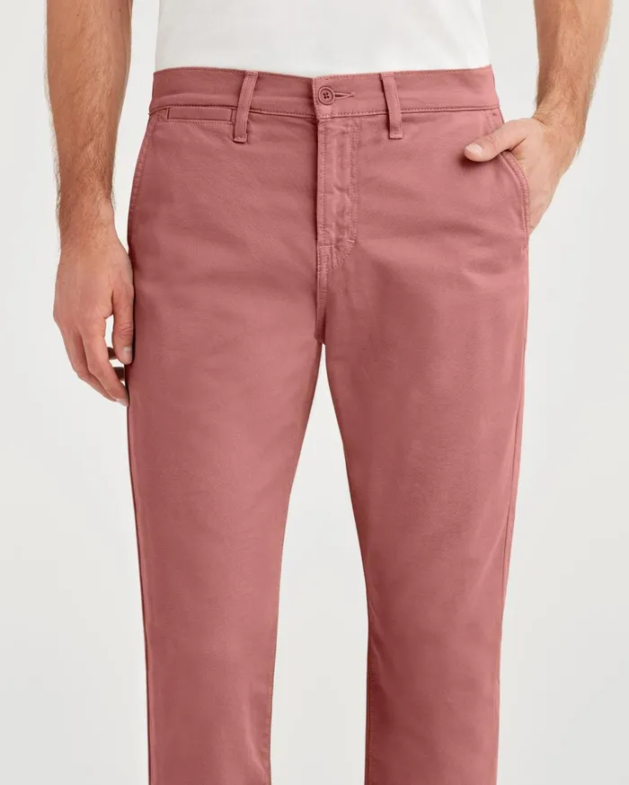Men 7 For All Mankind Pants Slim Chino In Dusty Rose