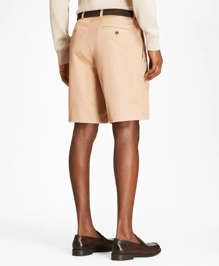Men Advantage Chino Shorts British Khaki Brooks Brothers Shorts and Swimwear
