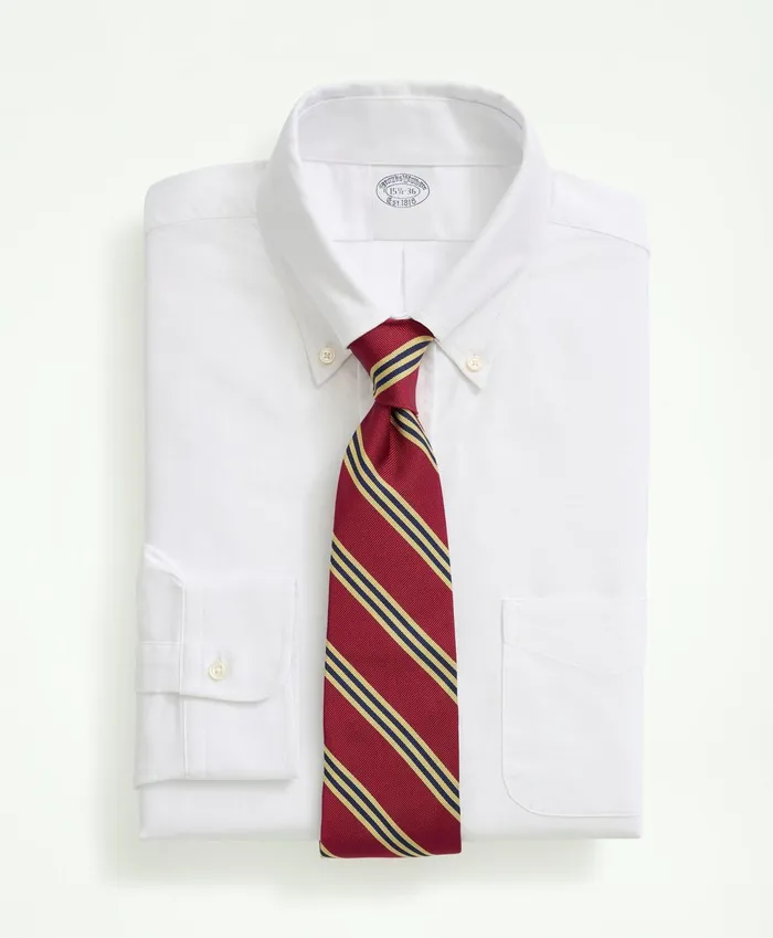 Men AmericanMade Oxford Cloth ButtonDown Dress Shirt White Brooks Brothers Dress Shirts Men AmericanMade Oxford Cloth ButtonDown Dress Shirt White Brooks Brothers Dress Shirts