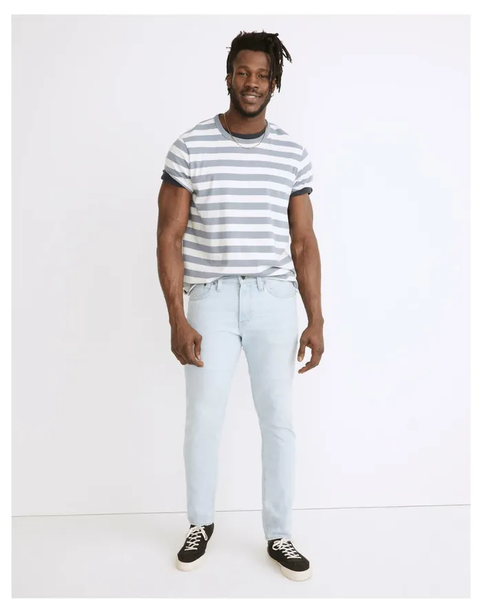 Men Athletic Slim Jeans In Benefield Wash Benefield Wash Madewell Jeans