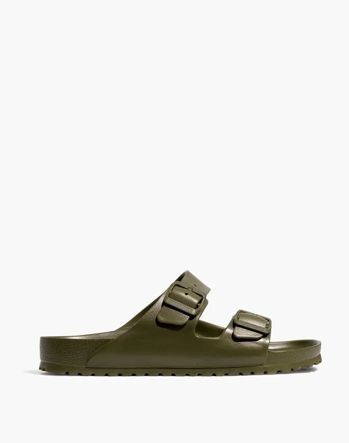 Men Birkenstock Arizona EVA Sandals Green Madewell Sandals