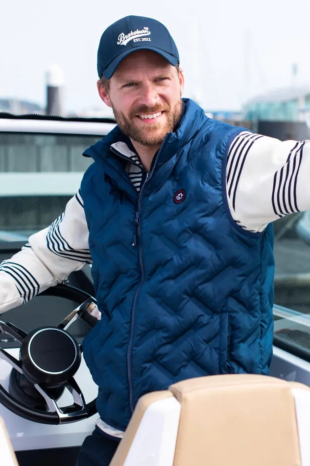 Men Brakeburn Coats And Jackets Heat Sealed Gillet