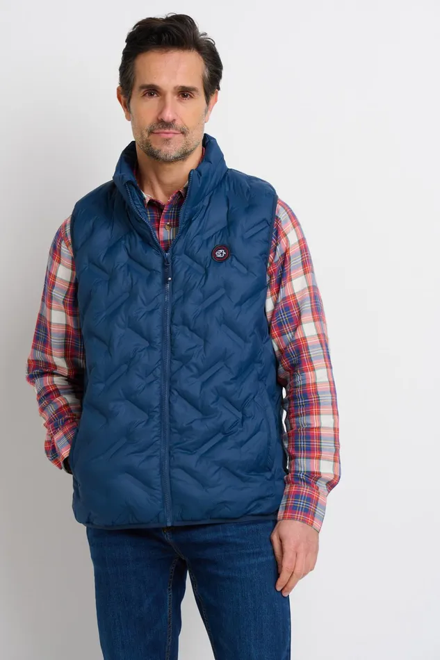 Men Brakeburn Coats And Jackets Heat Sealed Gillet