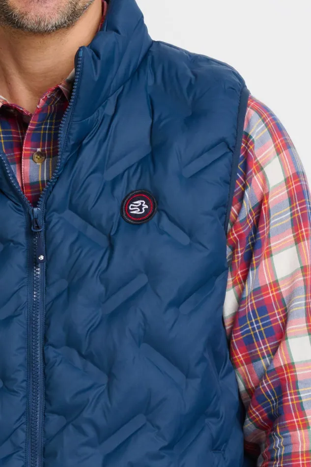 Men Brakeburn Coats And Jackets Heat Sealed Gillet