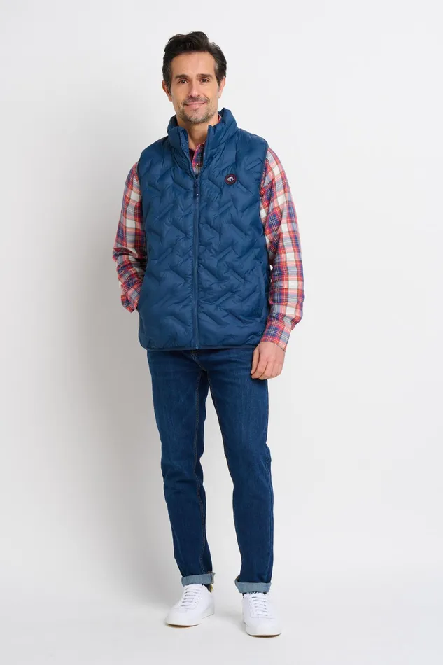 Men Brakeburn Coats And Jackets Heat Sealed Gillet